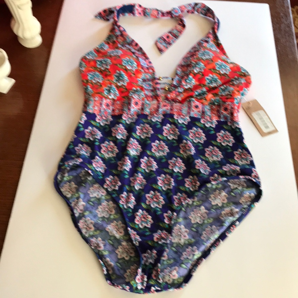 Cremieux one piece swimsuit L